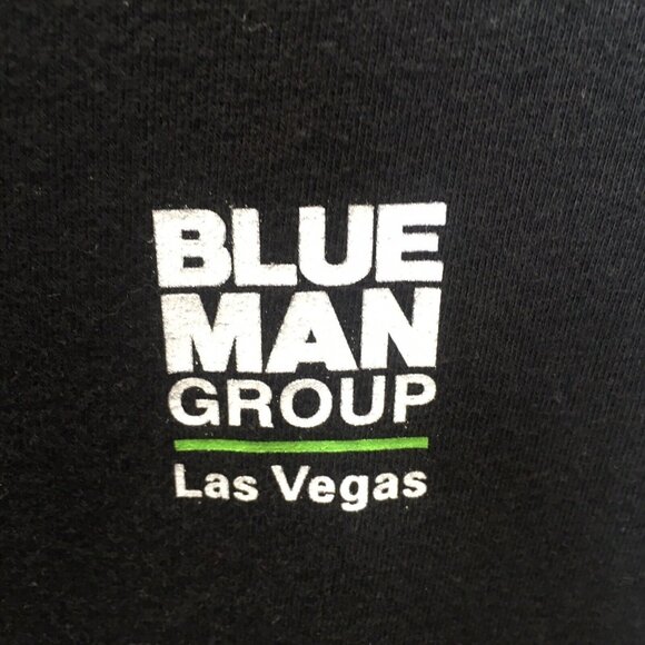 Blue Man Group Las Vegas T-Shirt Unisex Adult Size Large 2-Sided Face Vintage - Picture 6 of 8